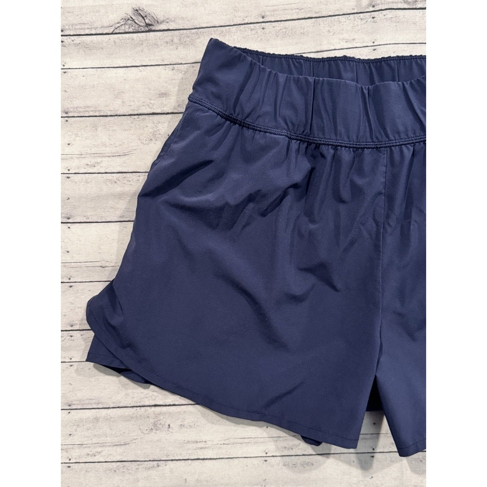 Cotopaxi Womens Vamos Hybrid Running Short Sz M Blue Stretch Active Gym Workout - Picture 2 of 16